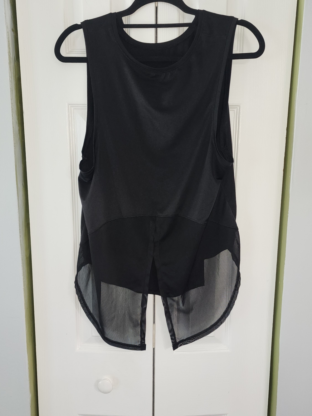 Avia Black Pullover-Workout Tank Top Size L Sports Wear